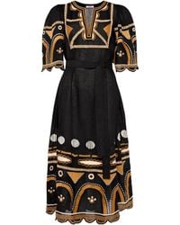 Eres - Ornement Midi-Jurk - Lyst