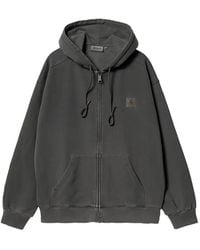 Carhartt - Logo Cotton Hoodie - Lyst