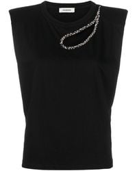Sandro - Cut-out Tank Top - Lyst