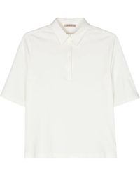 Blanca Vita - Half-Button Polo Shirt - Lyst