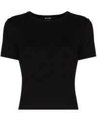 Ksubi - Short-sleeved Cropped T-shirt - Lyst