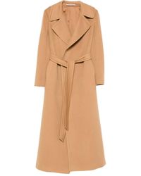 Tagliatore - Manteau Melody À Taille Ceinturée - Lyst