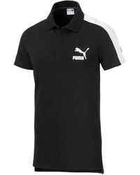 PUMA - Logo-Detail Polo Shirt - Lyst