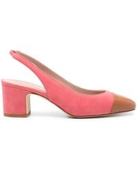SCAROSSO - Miranda 65Mm Slingback Pumps - Lyst