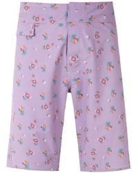 Amir Slama - Floral Print Swim Short - Lyst