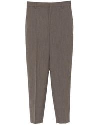 Moschino - Pressed-Crease Tailored Trousers - Lyst