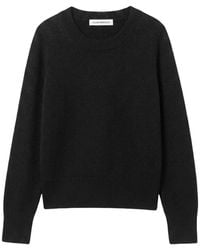 Iris Von Arnim - Neris Crew-Neck Ribbed-Trim Sweater - Lyst