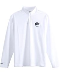 Malbon Golf - Flyer Quarter-Zip Sweatshirt - Lyst