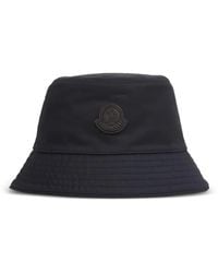 Moncler - Logo-Patch Bucket Hat - Lyst