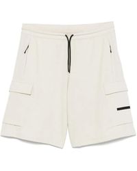 EA7 - 100% Cotton Comfortable Shorts - Lyst