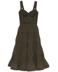 Zimmermann - Sophisticated Mini Dress With Twisted Bust And Removable Bow Belt - Lyst