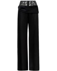 SEEN USERS - My Roman Empire Lace Trousers - Lyst