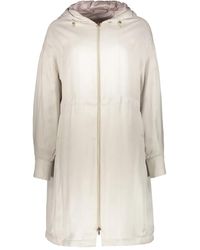 Herno - Zip-Up Hooded Coat - Lyst