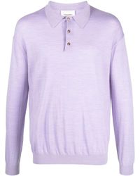 Nanushka - Ziast Merino Wool Polo Shirt - Lyst