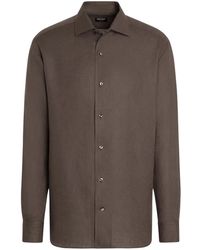 ZEGNA - Oasi Lino シャツ - Lyst