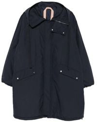 N°21 - Kapuzenjacke Mit Gesteppten Ärmeln - Lyst