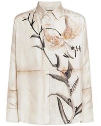 Pierre Louis Mascia - Aloe Long-Sleeve Shirt - Lyst