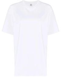 TOTEME - T-Shirt Straight - Lyst