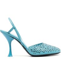 3Juin - Pumps Con Decorazione Di Cristalli 100Mm - Lyst