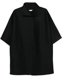 Harris Wharf London - Short-Sleeve Collared Coat - Lyst