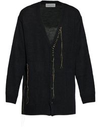 Yohji Yamamoto - Vネック カーディガン - Lyst