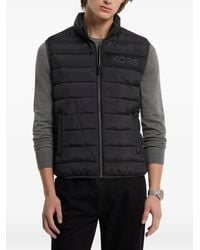 Michael Kors - Chaleco Acolchado Con Logo - Lyst