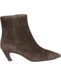 Ash - 50Mm Vicky Suede Pointed Ankle Boots - Lyst