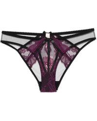 Agent Provocateur - Bragas Rozlyn Con Paneles De Encaje - Lyst