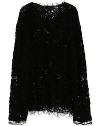 JNBY - Hollow Long-Sleeves Top - Lyst