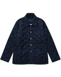 Comme des Garçons - X Lavenham Quilted Diamond-Pattern Jacket - Lyst