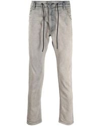 DIESEL - Krooley Drawstring Tapered Jeans - Lyst