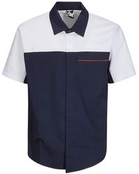 GR10K - Colourblock Pocket Shirt - Lyst