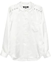 COMME DES GARÇON BLACK - Stud-Embellished Shirt - Lyst