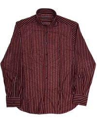 Corneliani - Striped French-Collar Shirt - Lyst