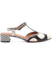 Chie Mihara - Hamel T-Bar Heeled Pumps - Lyst