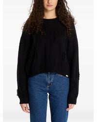 Guess - Originals Eco Distressed Cotton Sweater - Lyst