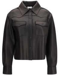 P.A.R.O.S.H. - P.A.R.O..H. Leather Jacket - Lyst