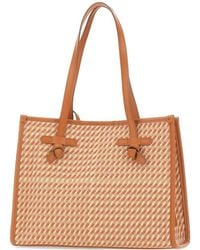 Gianni Chiarini - 32 Miss Marcella Houndstooth Tote Bag - Lyst