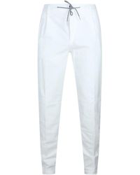 Eleventy - Pantalones plisados con cordones - Lyst