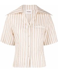 Nanushka - Camicia A Righe - Lyst
