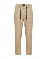 Drumohr - Drawstring Pleated Trousers - Lyst