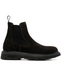 Woolrich - Suede-leather Ankle Boots - Lyst
