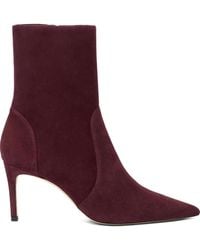 Stuart Weitzman - 75Mm Stuart Power Pointed-Toe Boots - Lyst