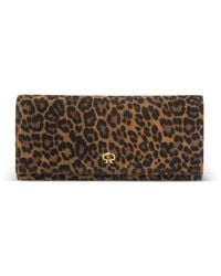 Gianvito Rossi - Pochette Monica À Imprimé Léopard - Lyst