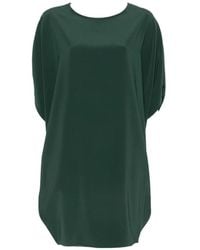 Gianluca Capannolo - Iris Batwing-Sleeve Boat-Neck Midi Dress - Lyst