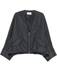 Christian Wijnants - Jelana Zip-Up Collarless Jacket - Lyst