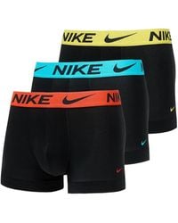 Nike - Dri-Fit Logo-Waistband Boxers (Pack Of Three) - Lyst