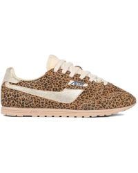 Autry - Suede Metallic Sneaker - Lyst
