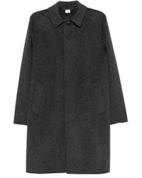 Aspesi - Virtuoso Collared Single-Breasted Coat - Lyst