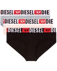 DIESEL - Oxy-D-Core Briefs (Pack Of Three) - Lyst